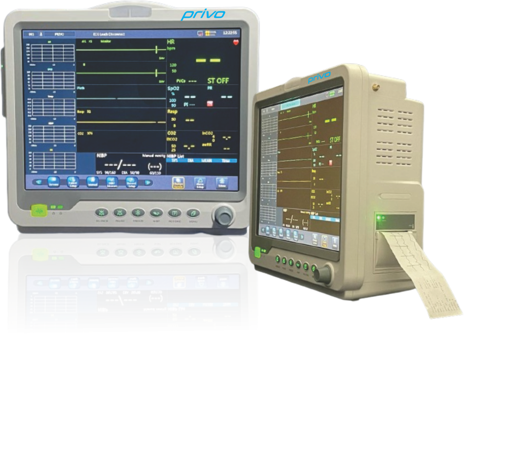 Patient Monitor (Monitor Pasien) - PRIVO Prima View 1 - Produk Alat Kesehatan Dalam Negeri (AKD)
